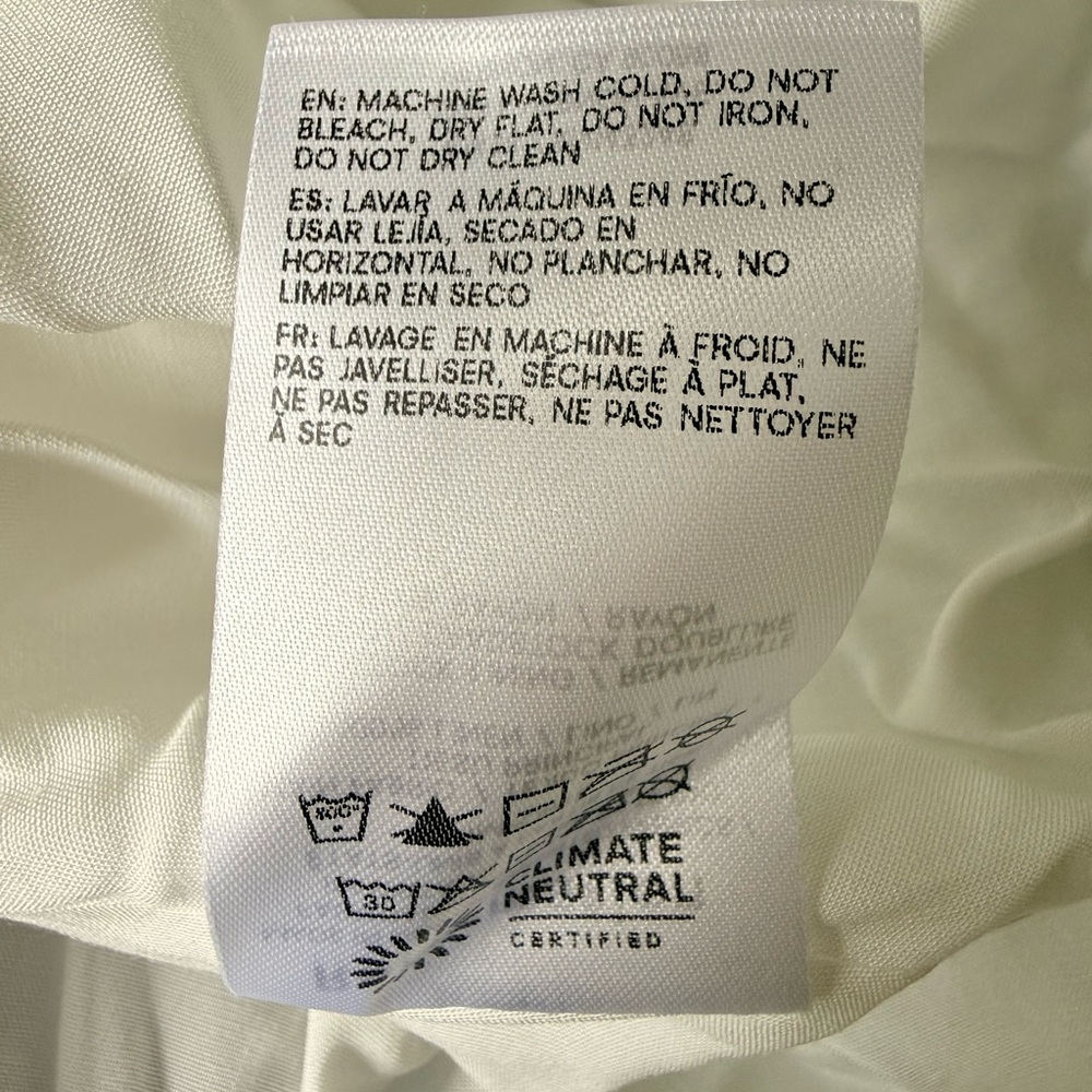 Reformation Marbella Floral Midi Linen A-Line Dress Botanist‎ Puff Sleeve Size 8 - Picture 9 of 15